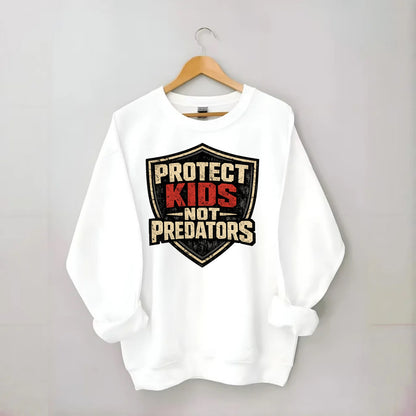 Protect Kids Not Predators - Crewneck Sweatshirt