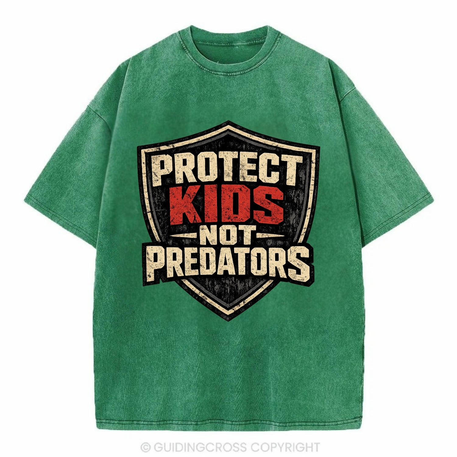 Protect Kids Not Predators - Vintage T-shirt