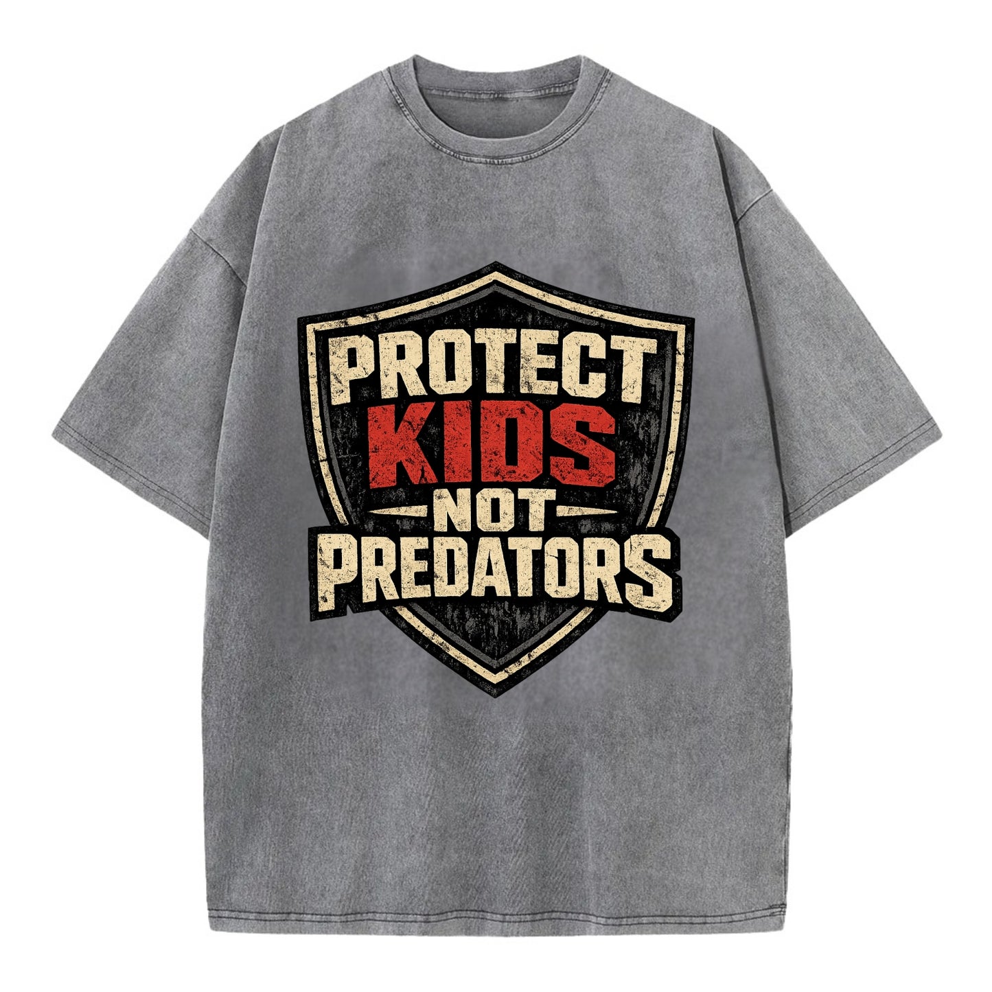 Protect Kids Not Predators - Vintage T-shirt