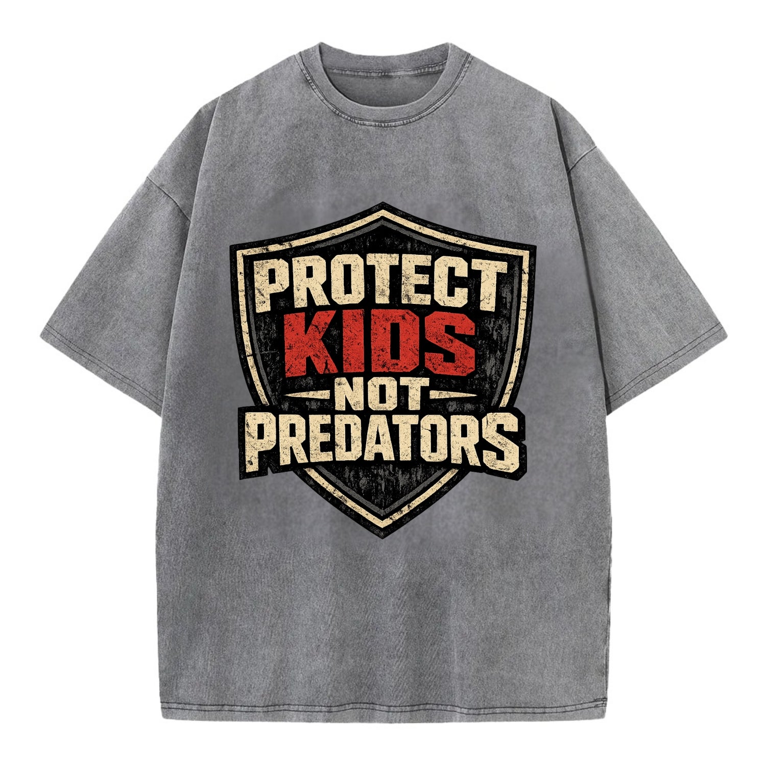 Protect Kids Not Predators - Vintage T-shirt