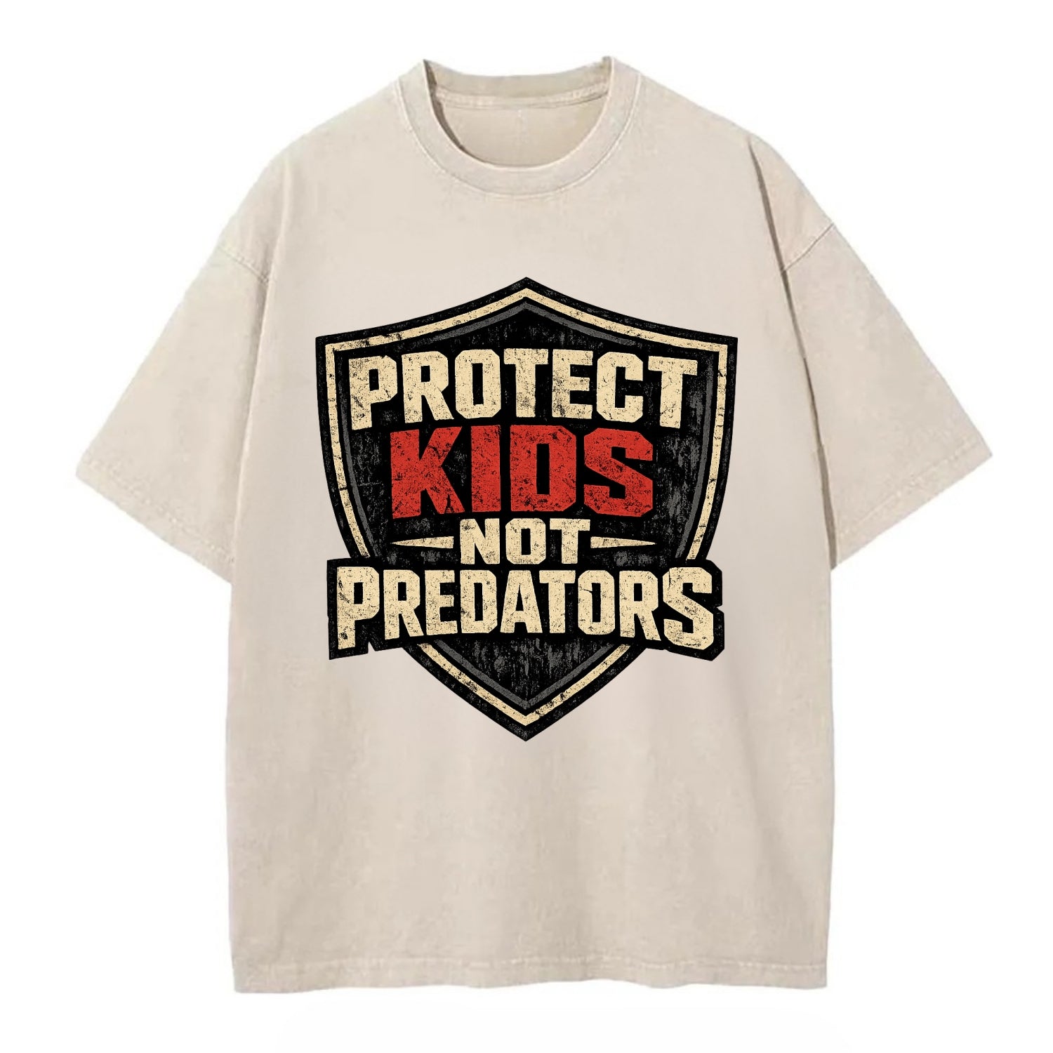 Protect Kids Not Predators - Vintage T-shirt