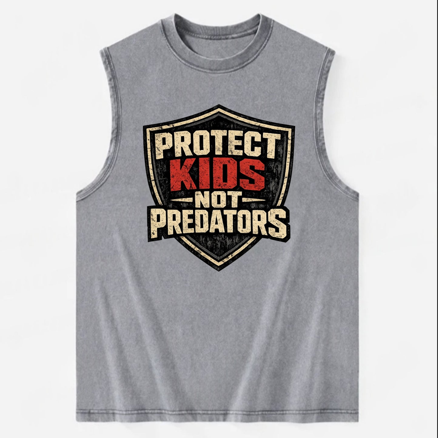 Protect Kids Not Predators - Vintage Washed Tank