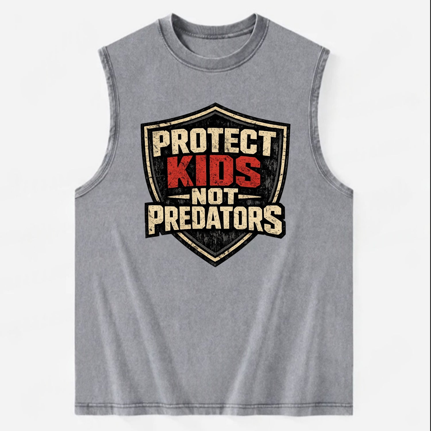 Protect Kids Not Predators - Vintage Washed Tank
