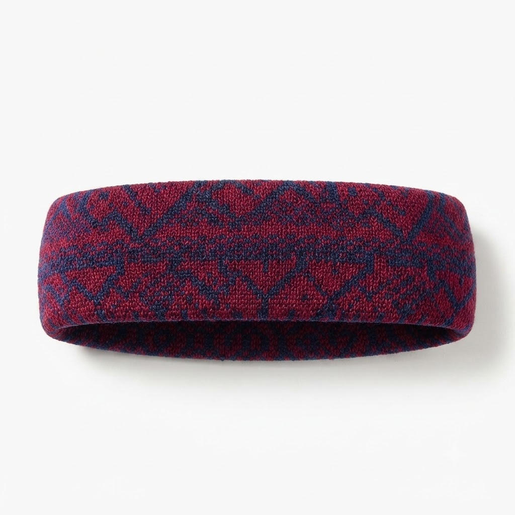 Premium Knitted Sports Headband | Sweat-Wicking Performance