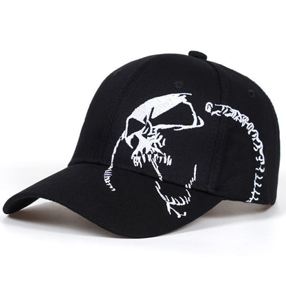 Premium Skull Embroidered Baseball Cap | Unisex Streetwear Collection