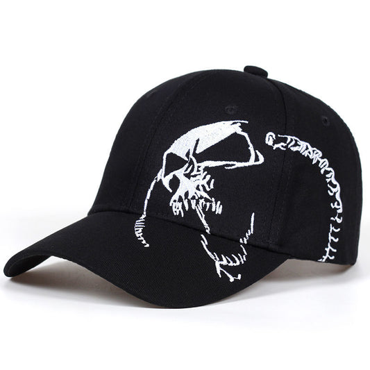 Premium Skull Embroidered Baseball Cap | Unisex Streetwear Collection