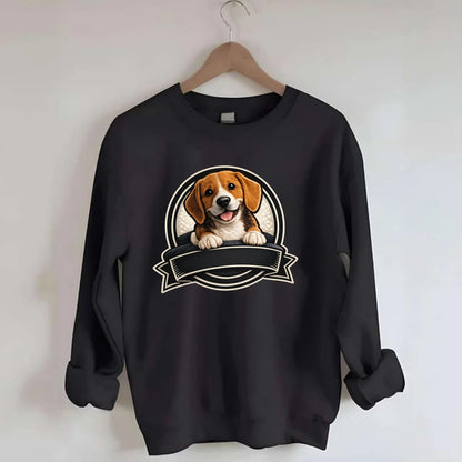 Paws Up Beagle - Crewneck Sweatshirt