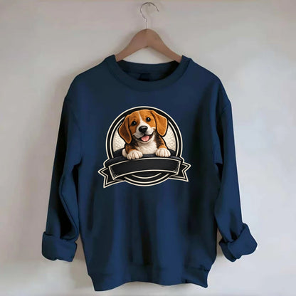 Paws Up Beagle - Crewneck Sweatshirt