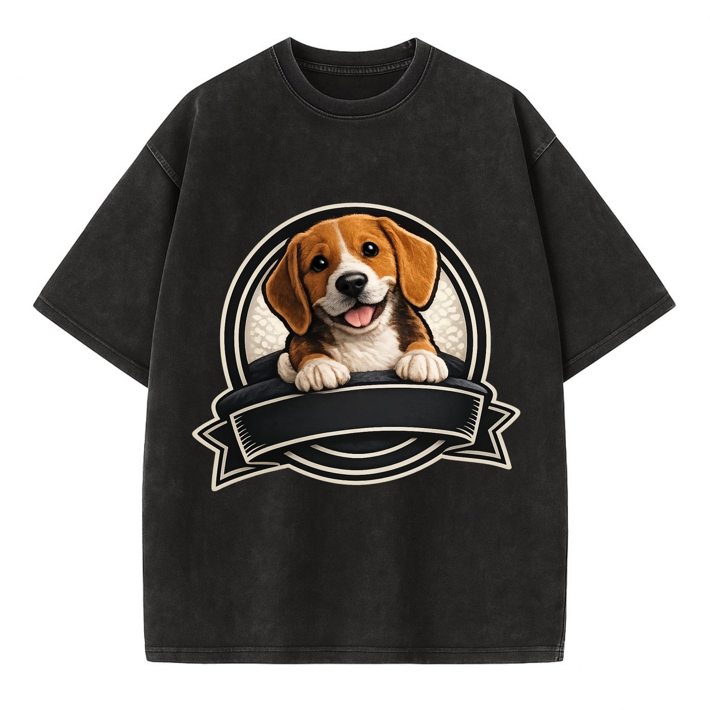 Paws Up Beagle - Vintage T-shirt