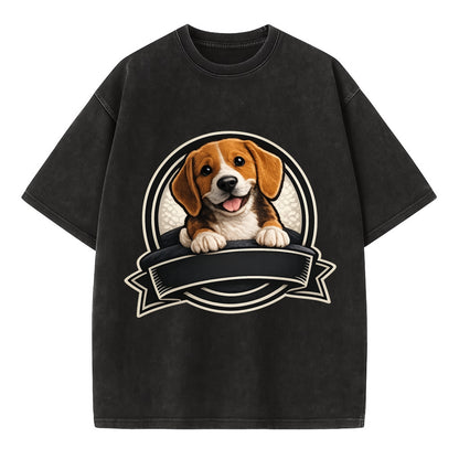 Paws Up Beagle - Vintage T-shirt