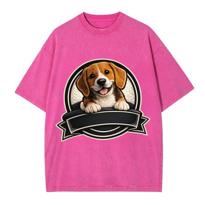 Paws Up Beagle - Vintage T-shirt