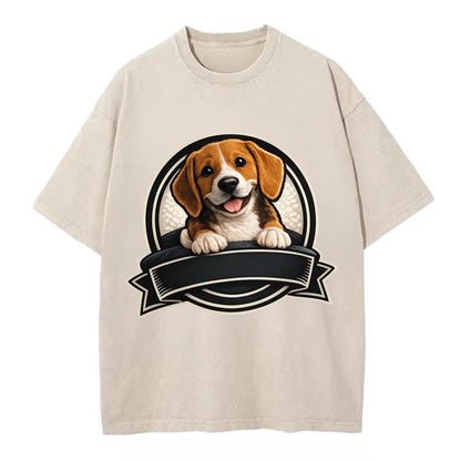 Paws Up Beagle - Vintage T-shirt