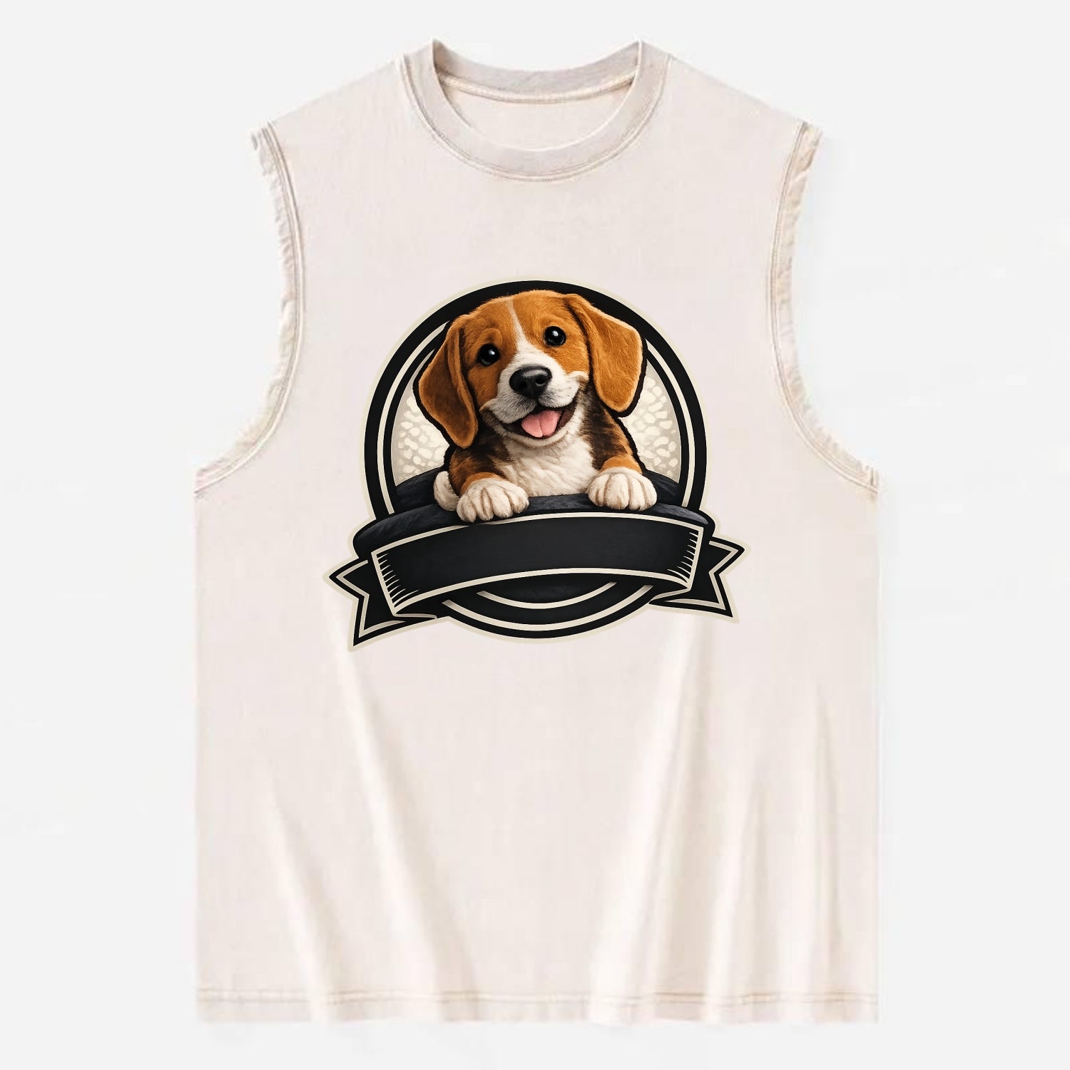 Paws Up Beagle - Vintage Washed Tank