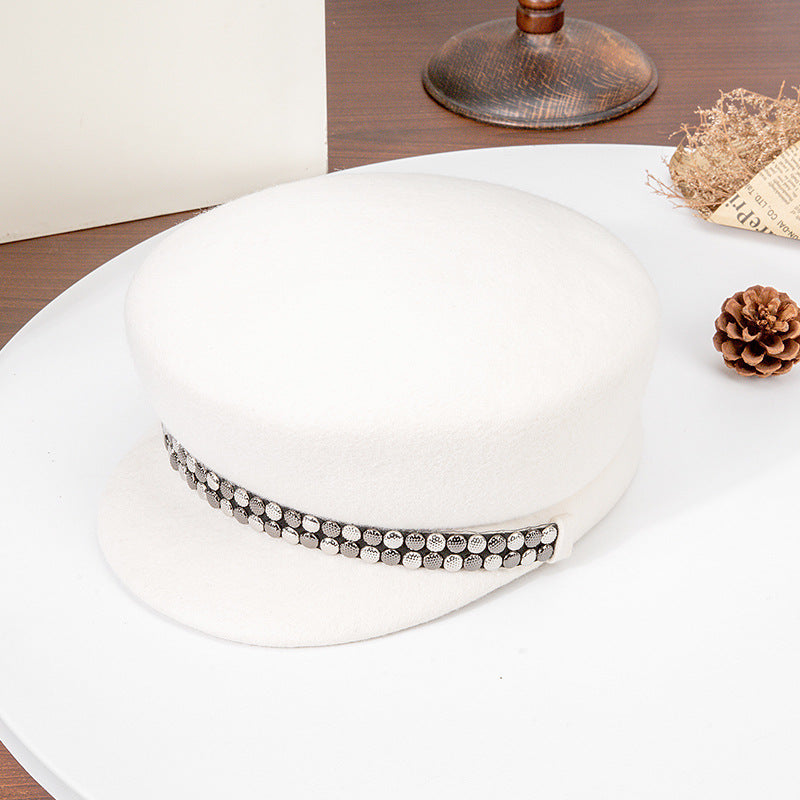 Premium Woolen Beret Hat for Women - Stylish & Trendy