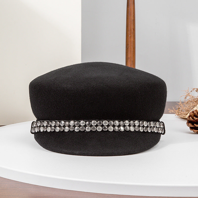 Premium Woolen Beret Hat for Women - Stylish & Trendy