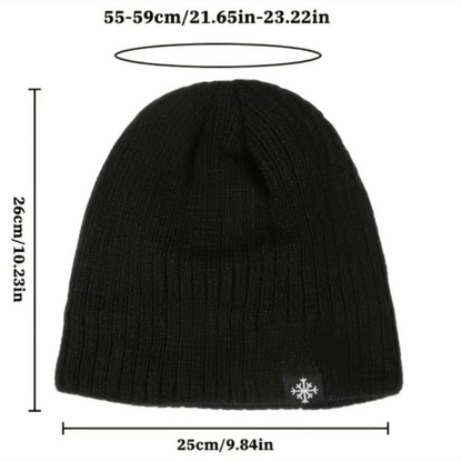 Pandaize Men's Thickened Knitted Hat - Windproof & Warm