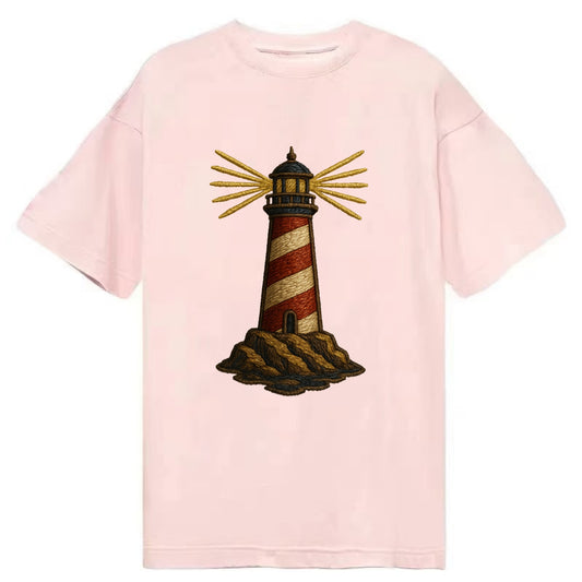Lighthouse  - Classic T-shirt - Pink