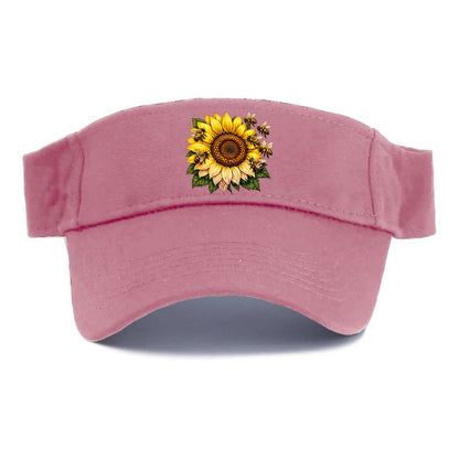 Vintage Sunflower - Visor - Pink