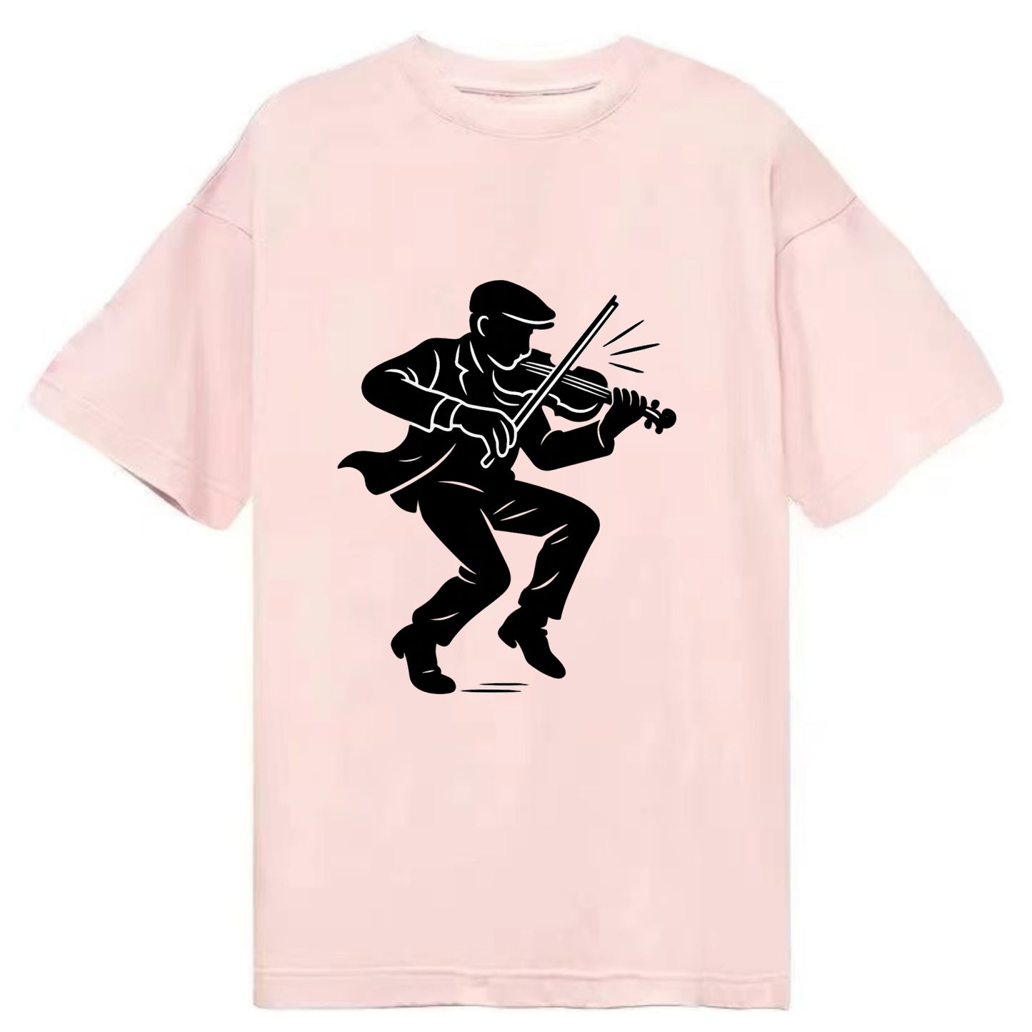 Irish folk musician traditional jig - Classic T-shirt - Pink