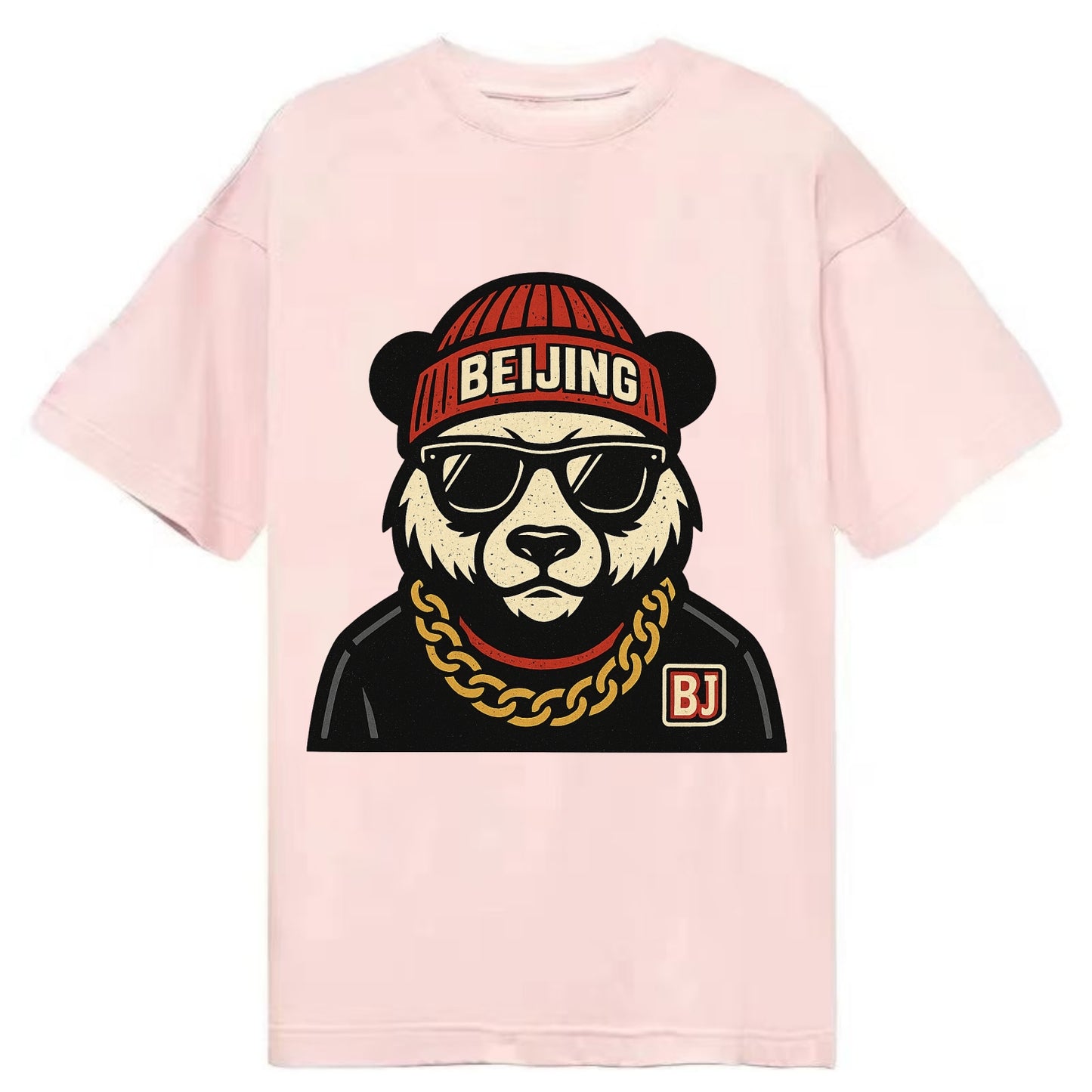 Beijing Panda - Classic T-shirt - Pink