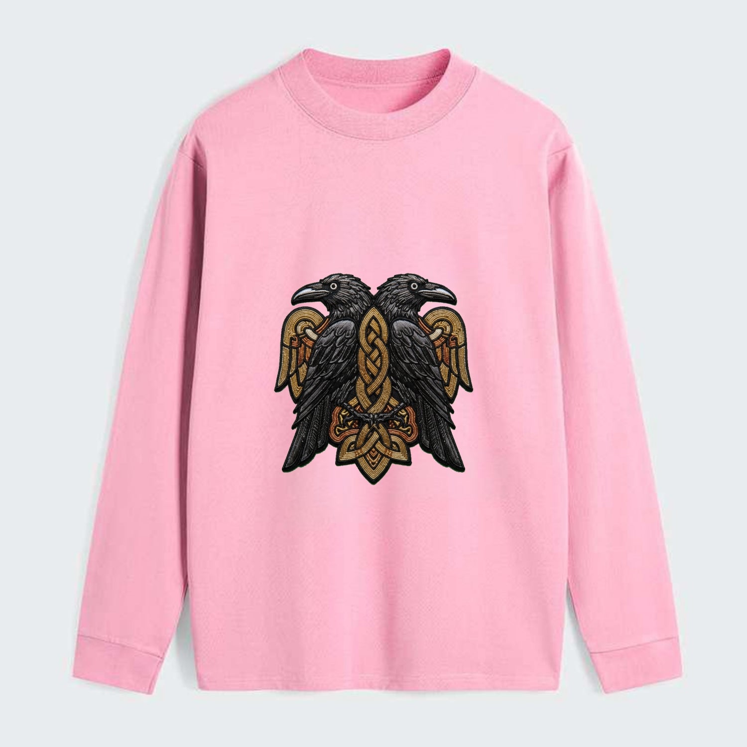 Odin's Ravens - Classic Long Sleeve Shirt - Pink