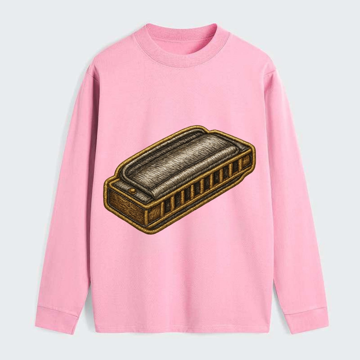 Harmonica  - Classic Long Sleeve Shirt - Pink