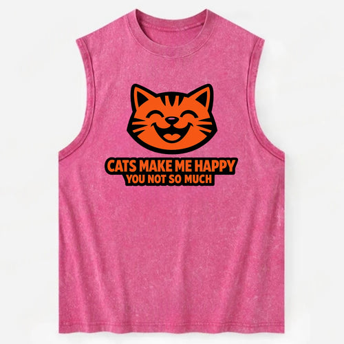 Feline Joy and Sassy Truths - Vintage Washed Tank