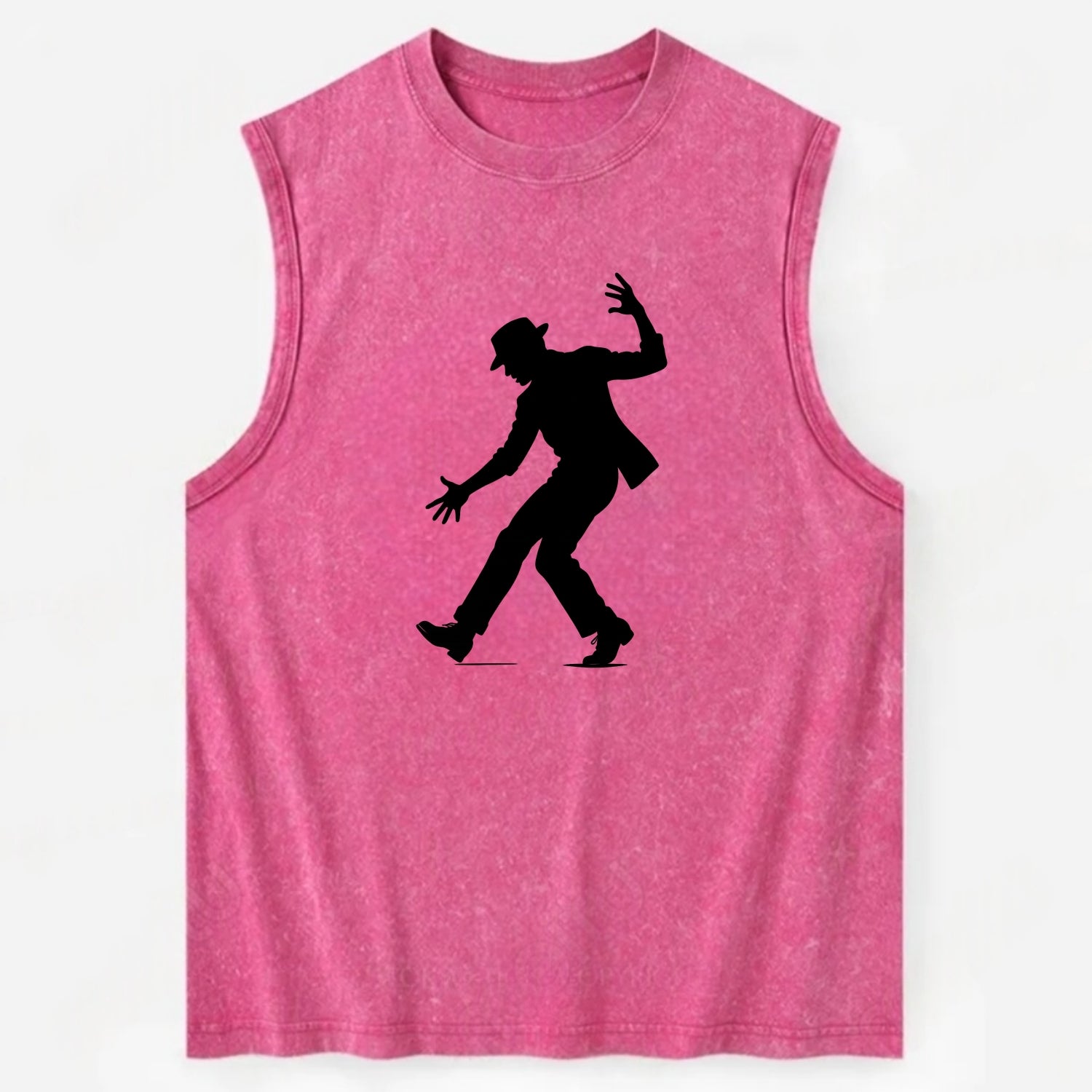 Tap dancer dramatic step - Vintage Washed Tank - Pink