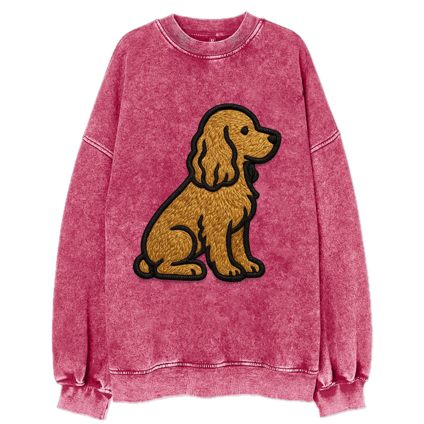 Cocker Spaniel - Contemporary spaniel de - Vintage Sweatshirt - Pink