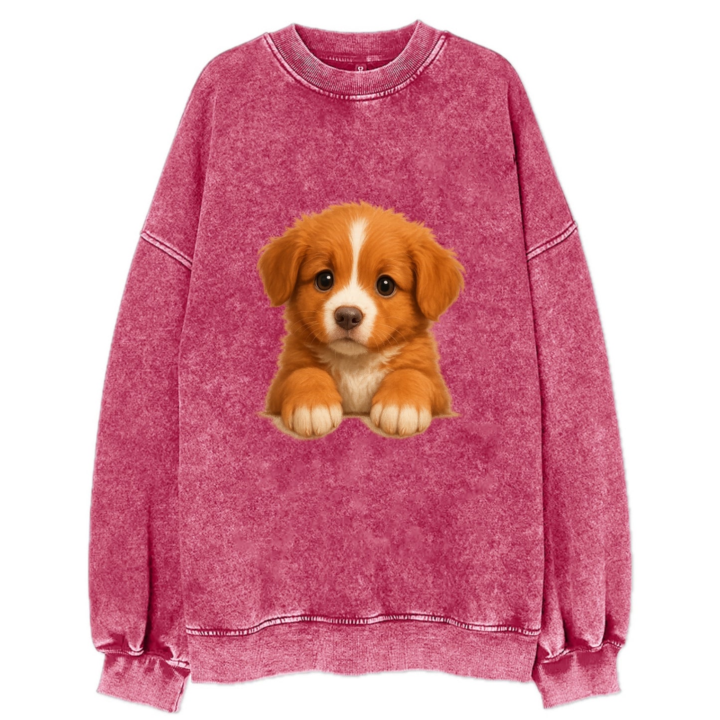 Nova Scotia Duck Tolling Retriever  - Vi - Vintage Sweatshirt - Pink