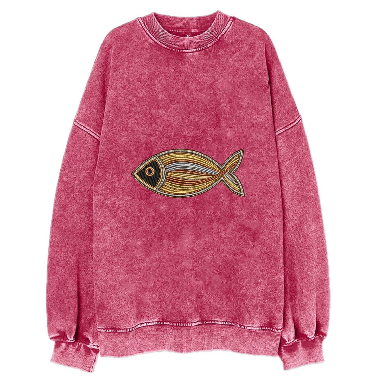 Ichthys - Vintage Sweatshirt - Pink