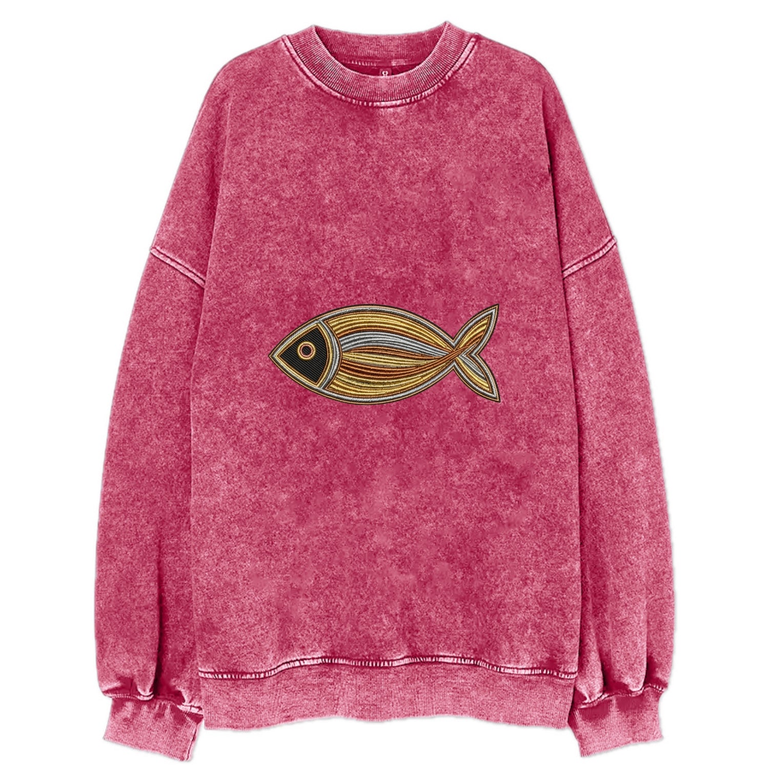 Ichthys - Vintage Sweatshirt - Pink