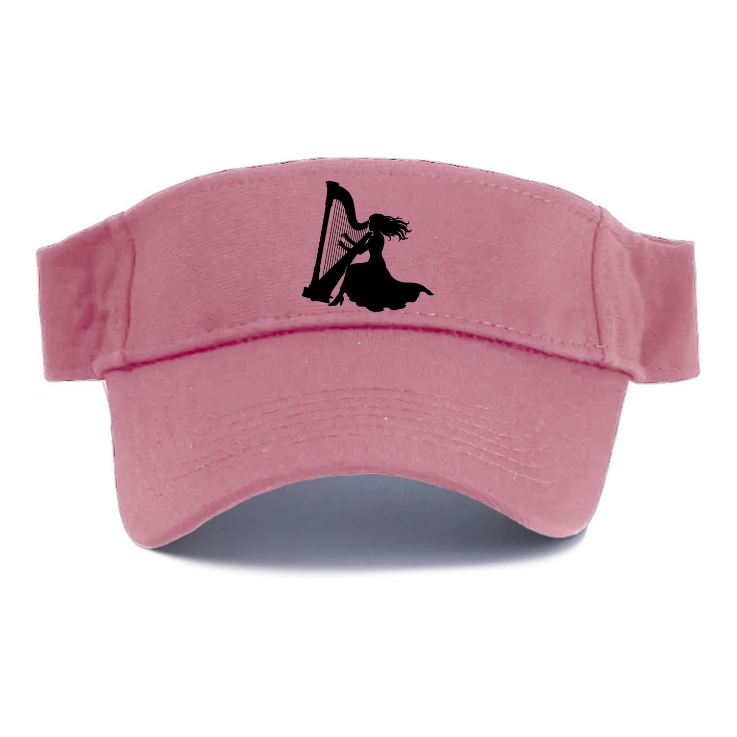 Harpist playing ethereal melody - Visor - Pink