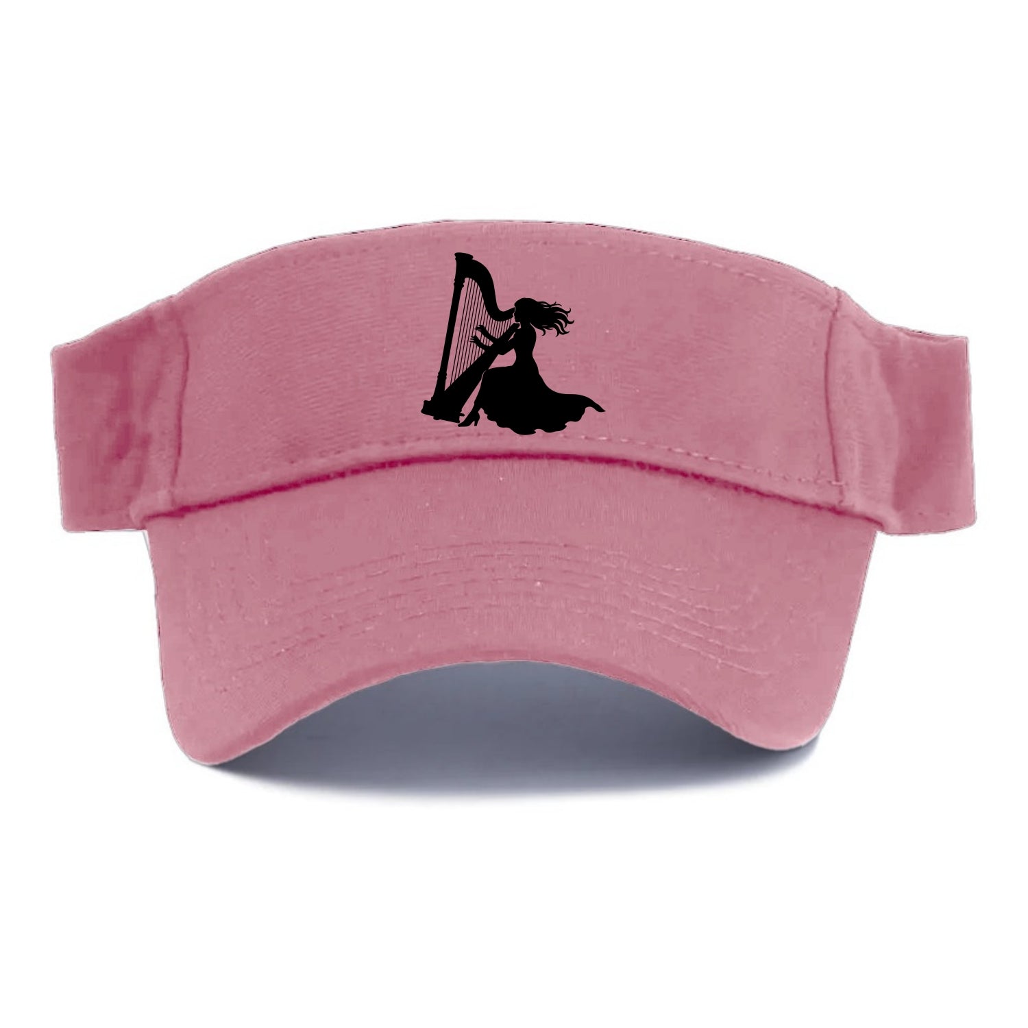Harpist playing ethereal melody - Visor - Pink
