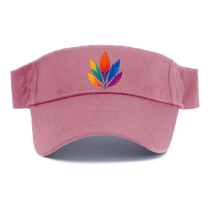 Phoenix Feathers - Each feather a differ - Visor - Pink