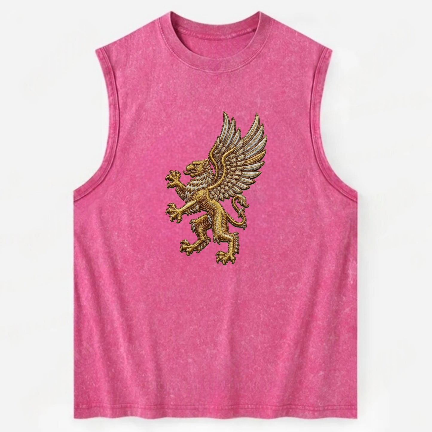 Griffin - Vintage Washed Tank - Pink