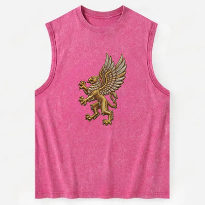Griffin - Vintage Washed Tank - Pink