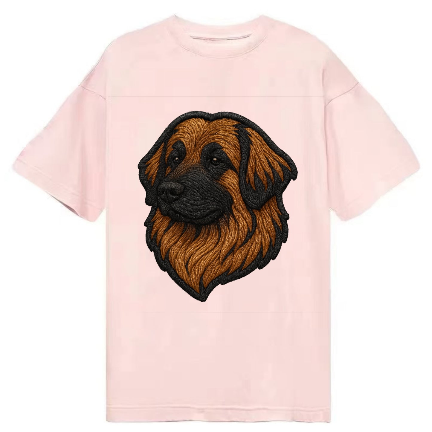 Leonberger - Contemporary lion-mane desi - Classic T-shirt - Pink