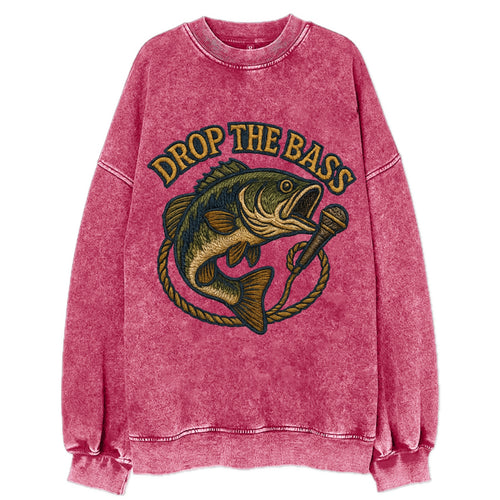 Drop The Bass  - Vintage Sweatshirt