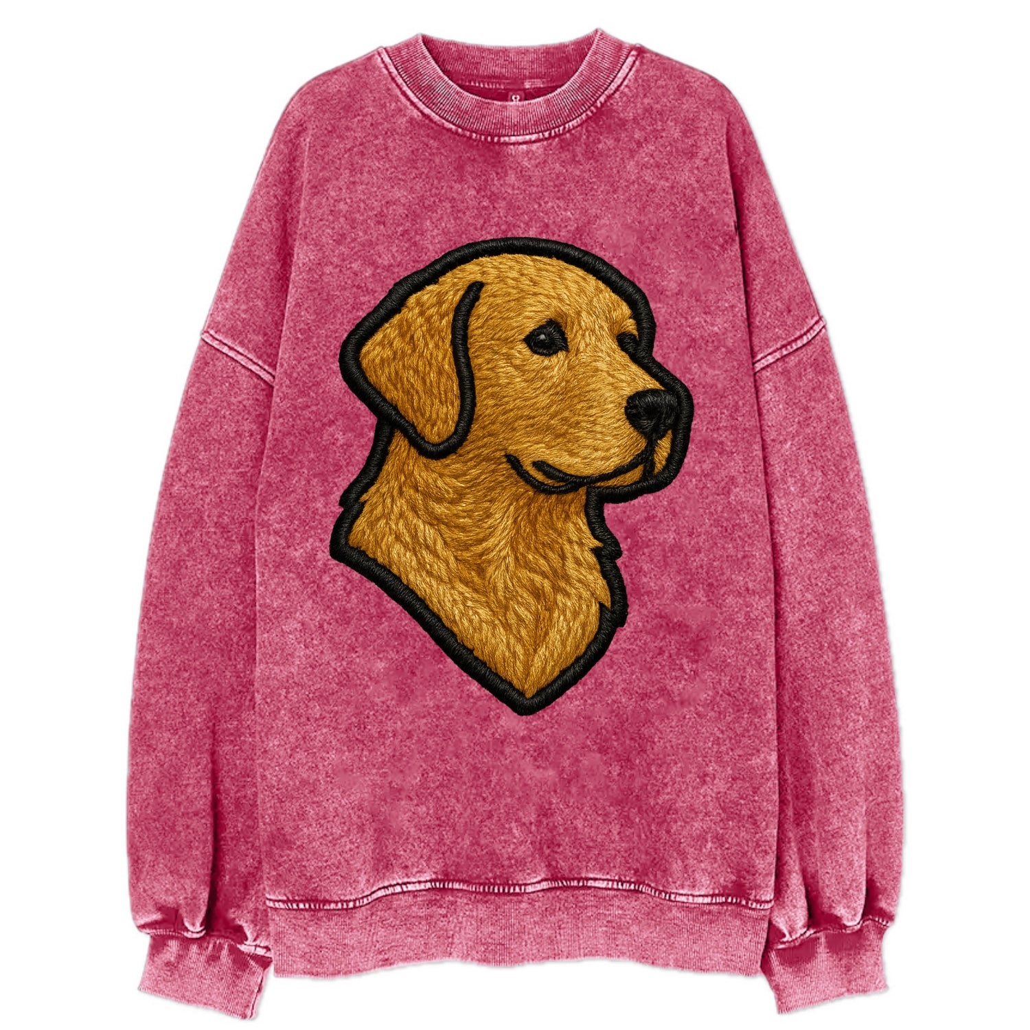 Chesapeake Bay Retriever - Modern retrie - Vintage Sweatshirt - Pink