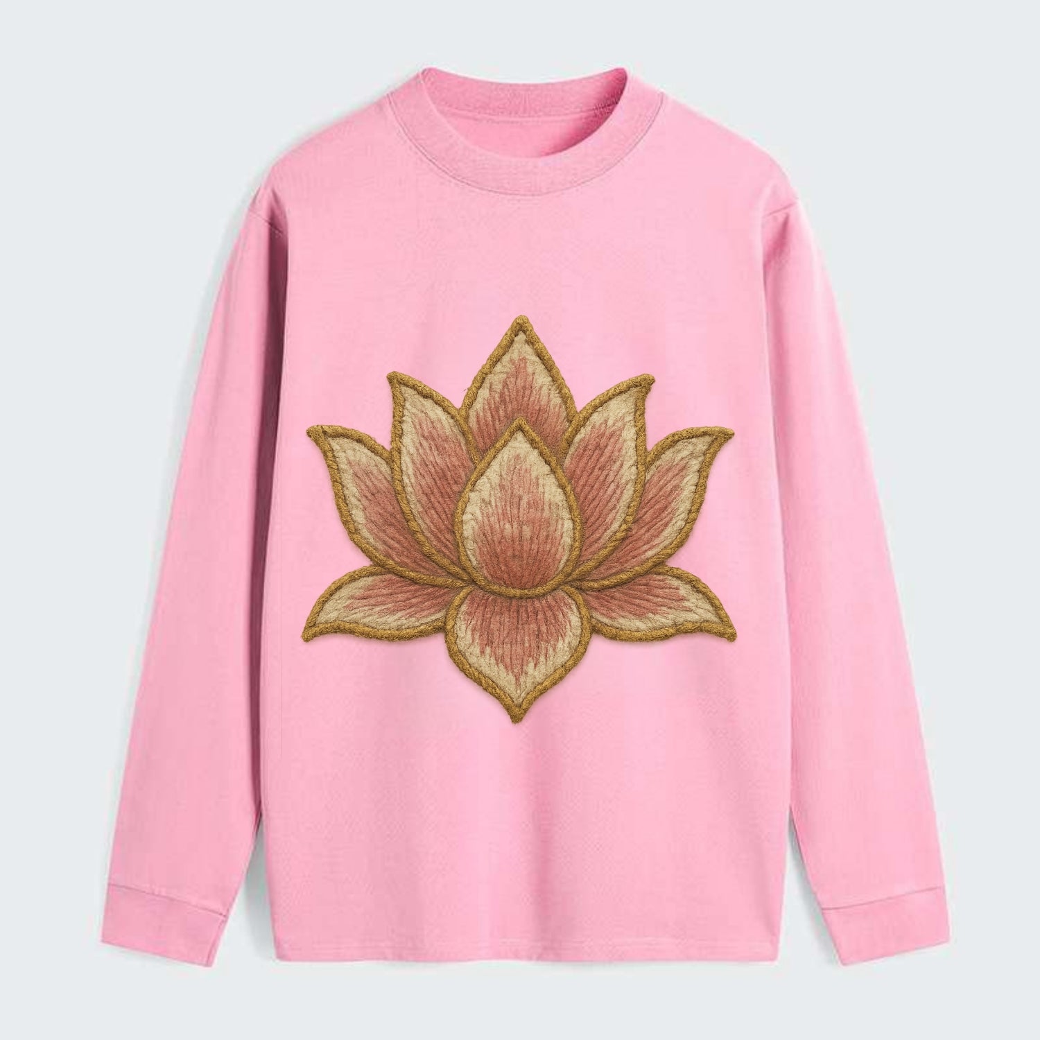 Lotus Flower - Classic Long Sleeve Shirt - Pink