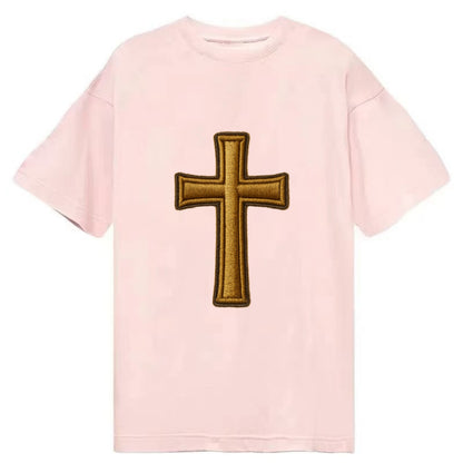 Latin Cross - Classic T-shirt - Pink