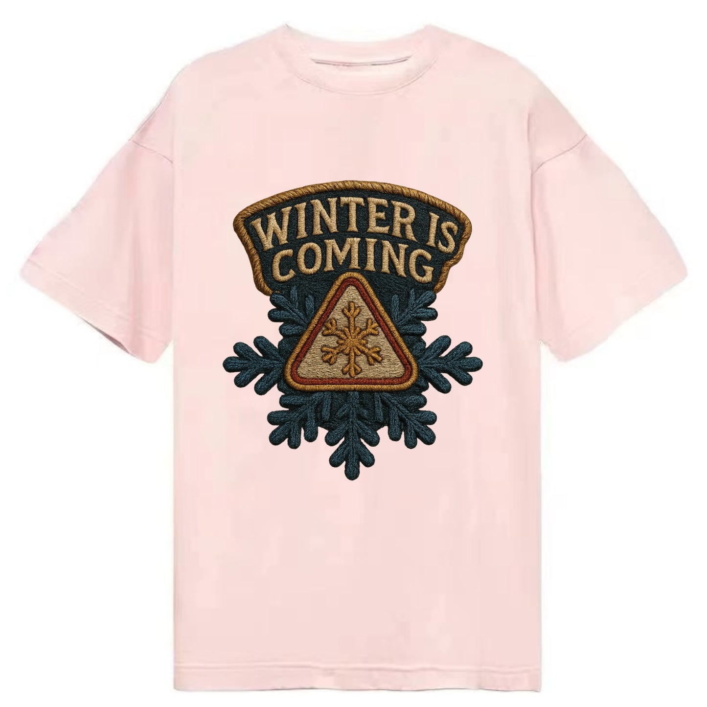 Winter Is Coming  - Classic T-shirt - Pink