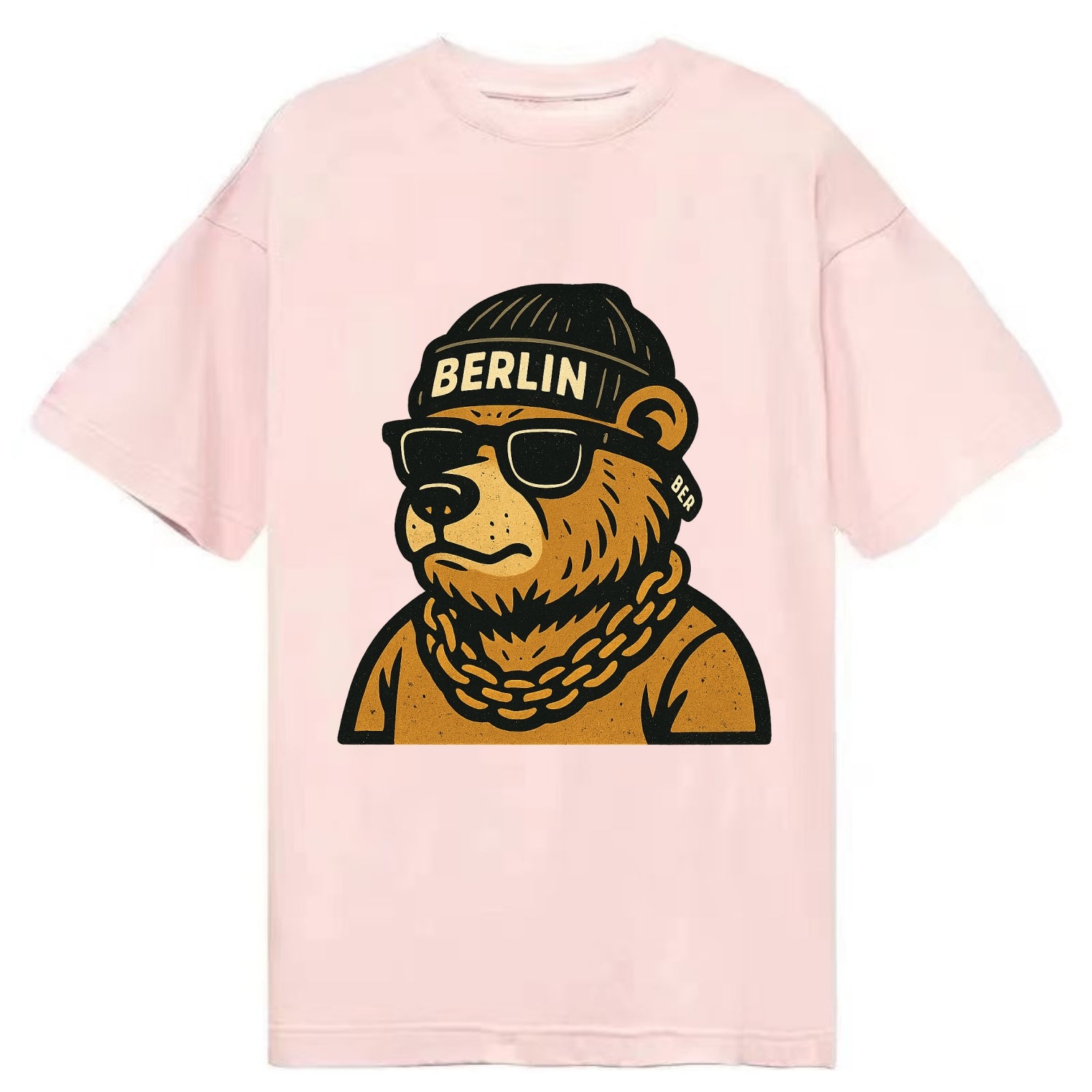 Berlin Bear - Classic T-shirt - Pink