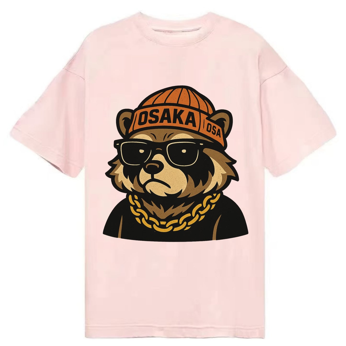 Osaka Tanuki - Classic T-shirt - Pink