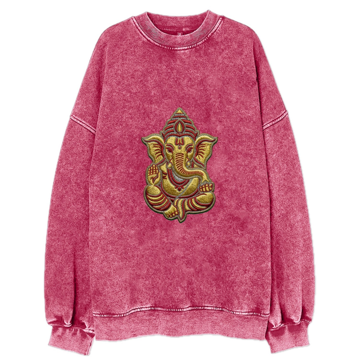 Ganesh - Vintage Sweatshirt - Pink