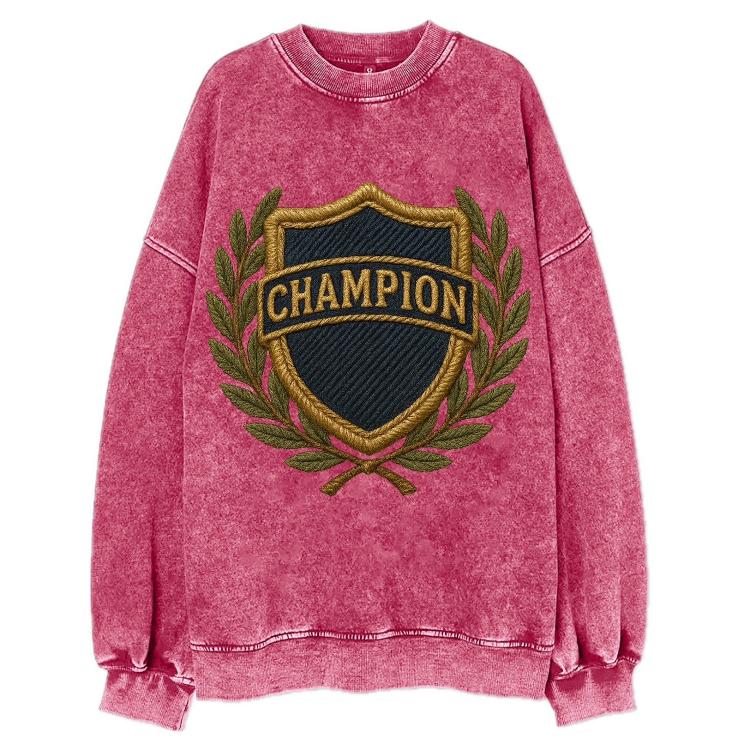 Champion Shield  - Vintage Sweatshirt - Pink