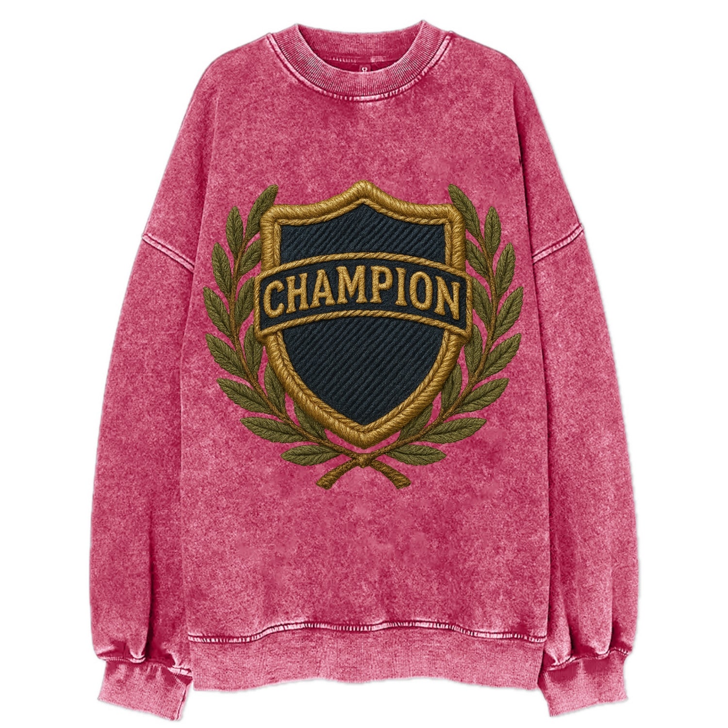 Champion Shield  - Vintage Sweatshirt - Pink