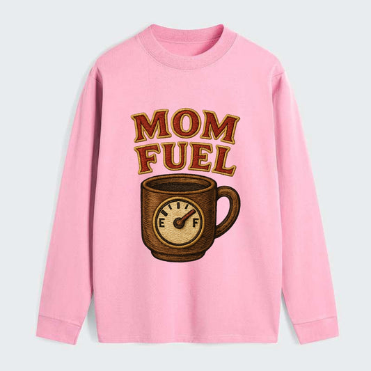 Mom Fuel  - Classic Long Sleeve Shirt - Pink