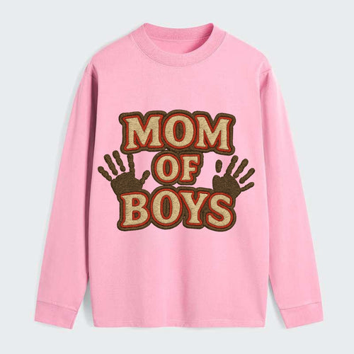 Mom Of Boys  - Classic Long Sleeve Shirt